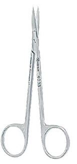 KOHLER Gingiva and Suture Scissors - 4033 - Iris Spezial 11,5 cm