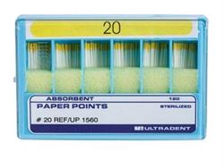 ULTRADENT Absorbent Paper Points, Size 20