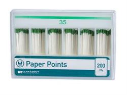 ULTRADENT Absorbent Paper Points, Size 35