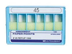 ULTRADENT Absorbent Paper Points, Size 45