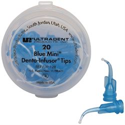 ULTRADENT Blue Mini Dento-Infusor Tips 20`li Paket